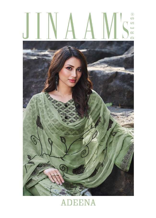 ADEENA BY JINAAM 8247 TO 8255 SERIES PURE COTTON SATIN DRESSES