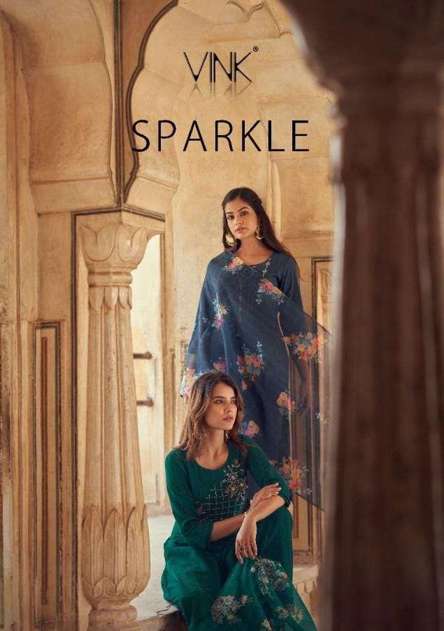 SPARKLE BY VINK 1421 TO 1426 SERIES DESIGNER SILK DRESSES
