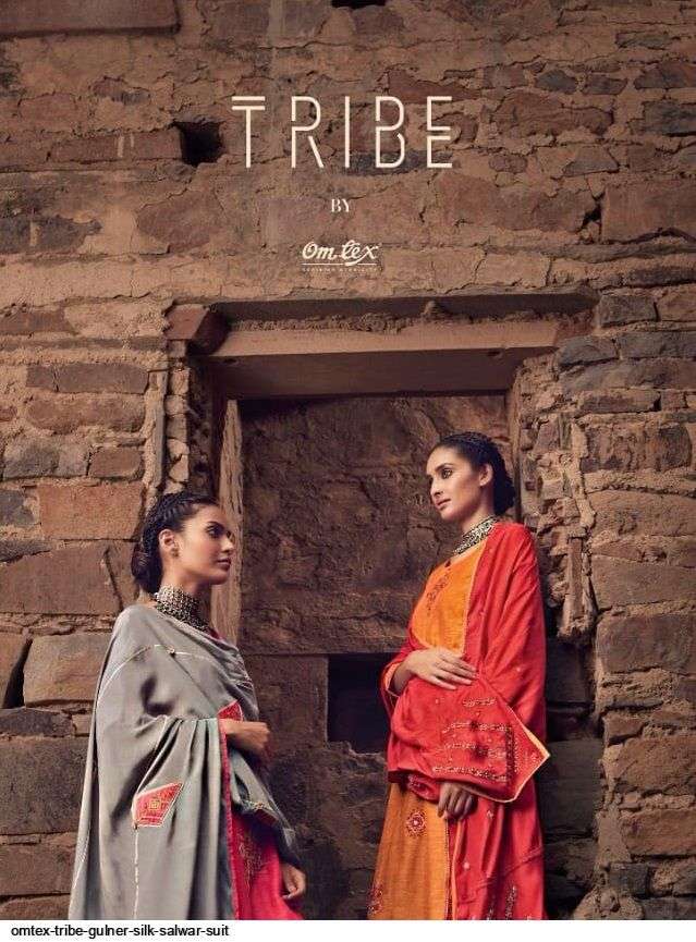 TRIBE BY OM TEX 31 TO 37 SERIES SILK EMBROIDERED DRESSES