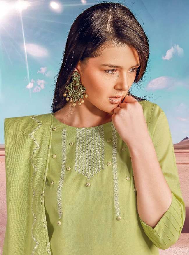 EARTH BY KRISHRIYAA 20215 TO 20219 SERIES DESIGNER SOFT MAL DRESSES