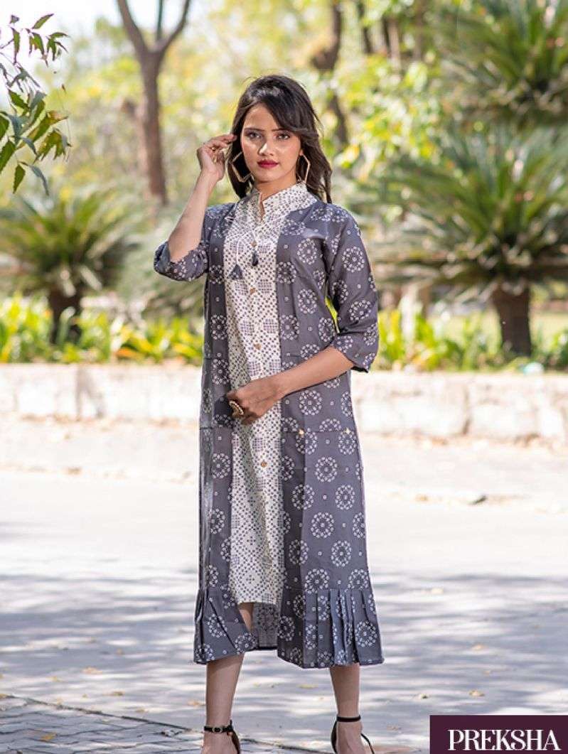 Cotton Kurtis Wholesale, Designer at Rs 465/piece in Surat | ID:  2852374871697