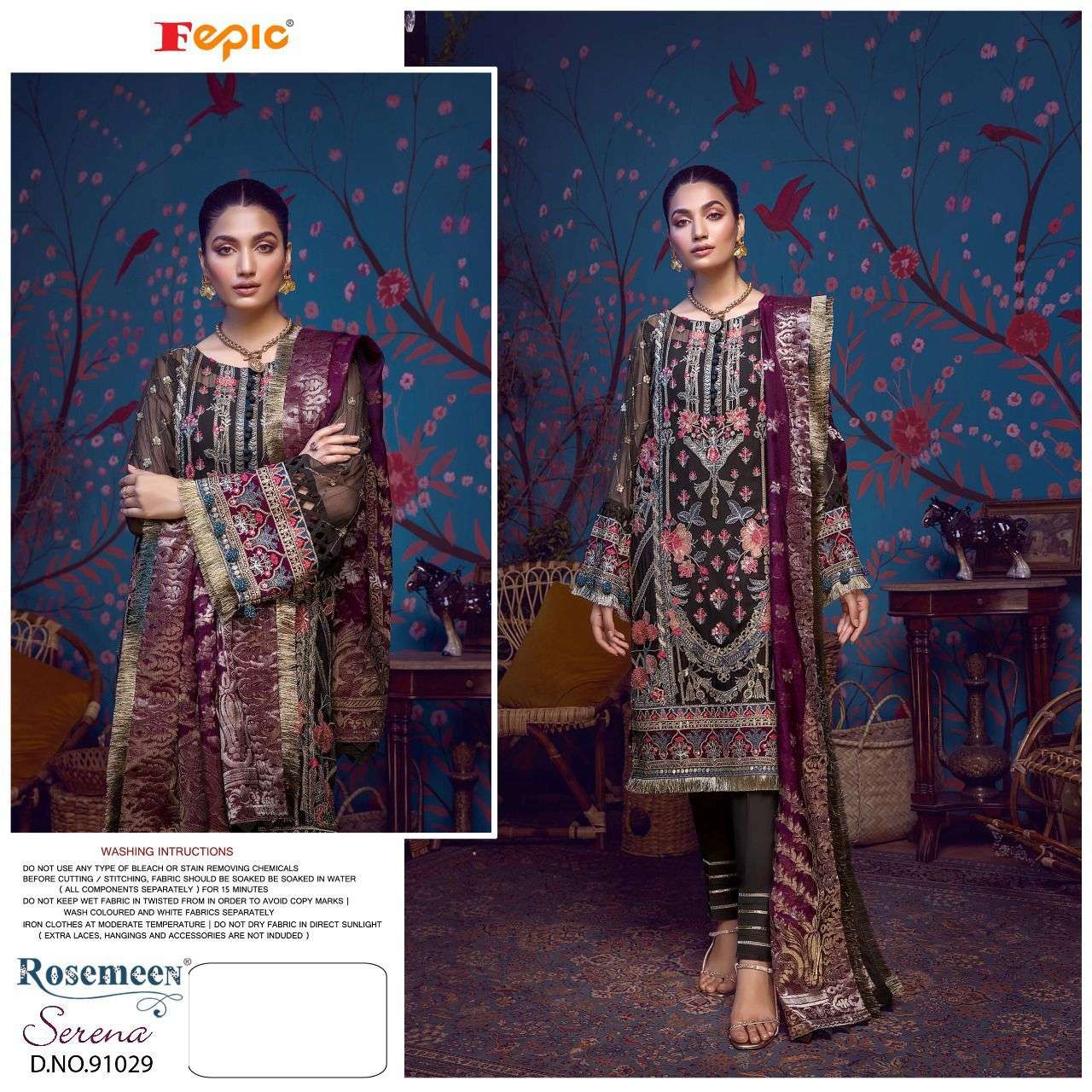 SERENA 91029 BY FEPIC HEAVY EMBROIDERED WORK AKISTANI DRESS