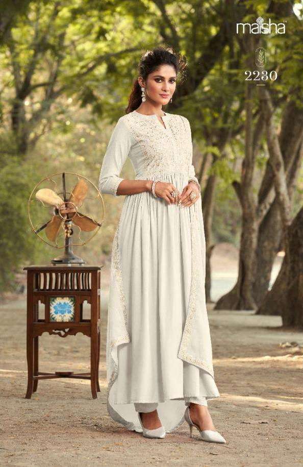 MAISHA READYMADE SALE COLLECTION BY MAISHA HEAVY KURTIS & DRESSES