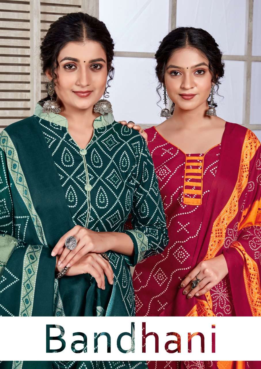 bandhani by skt suits 1001 to 1012 series cotton print dresses 2023 02 02 15 55 04