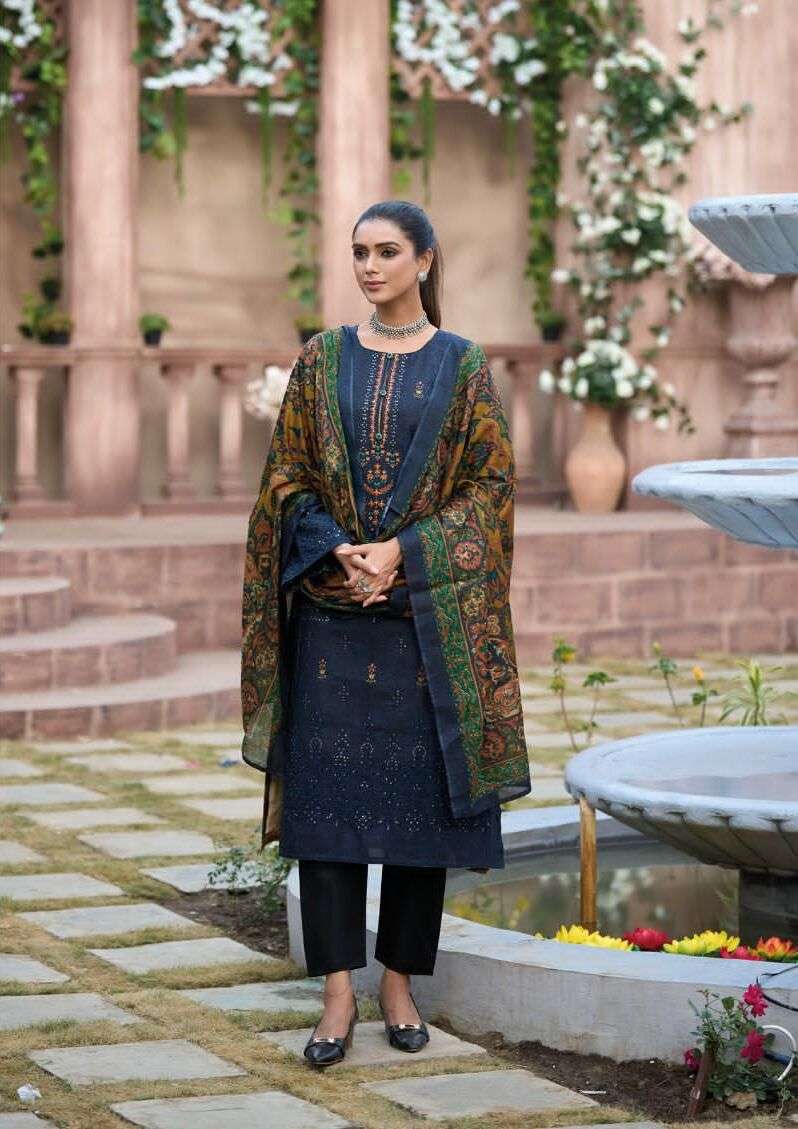 RIWAYAT VOL-1 BY SHREE FABS RY-01 TO RY-06  SERIES LAWN COTTON DRESSES