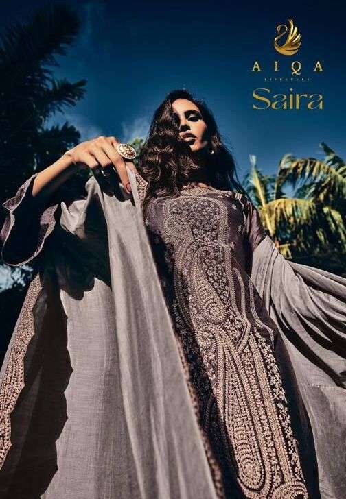 SAIRA BY AIQA LIFESTYLE 21 TO 26 SERIES RUSSIAN SILK DRESSES