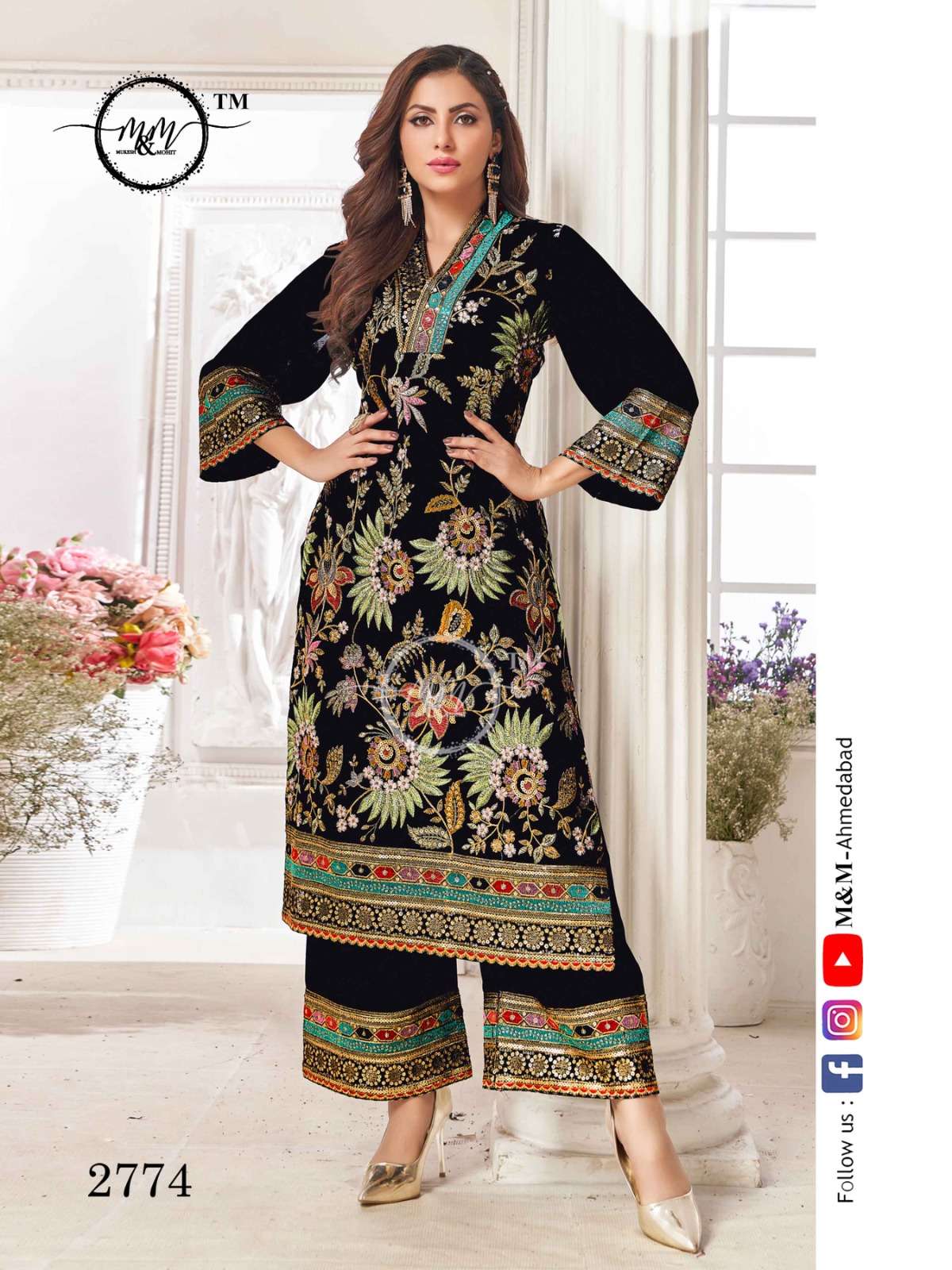 BUY ONLINE M M BRAND CATALOGUES OF DRESSES AT WHOLESALE PRICE