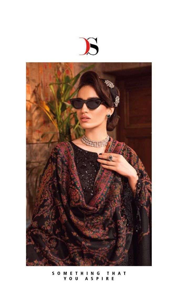 MARIA.B EMBROIDERY LAWN 2052 BY DEEPSY SUITS  COTTON PAKISTANI DRESSES