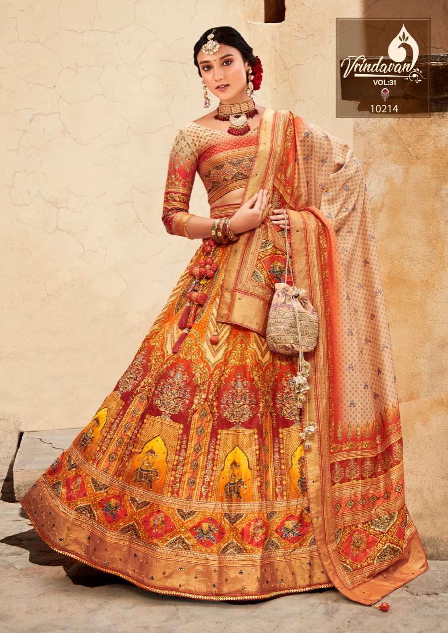 ROYAL SALE VOL-2 BY ROYAL DESIGNER FANCY HEAVY BRIDAL LEHENGAS