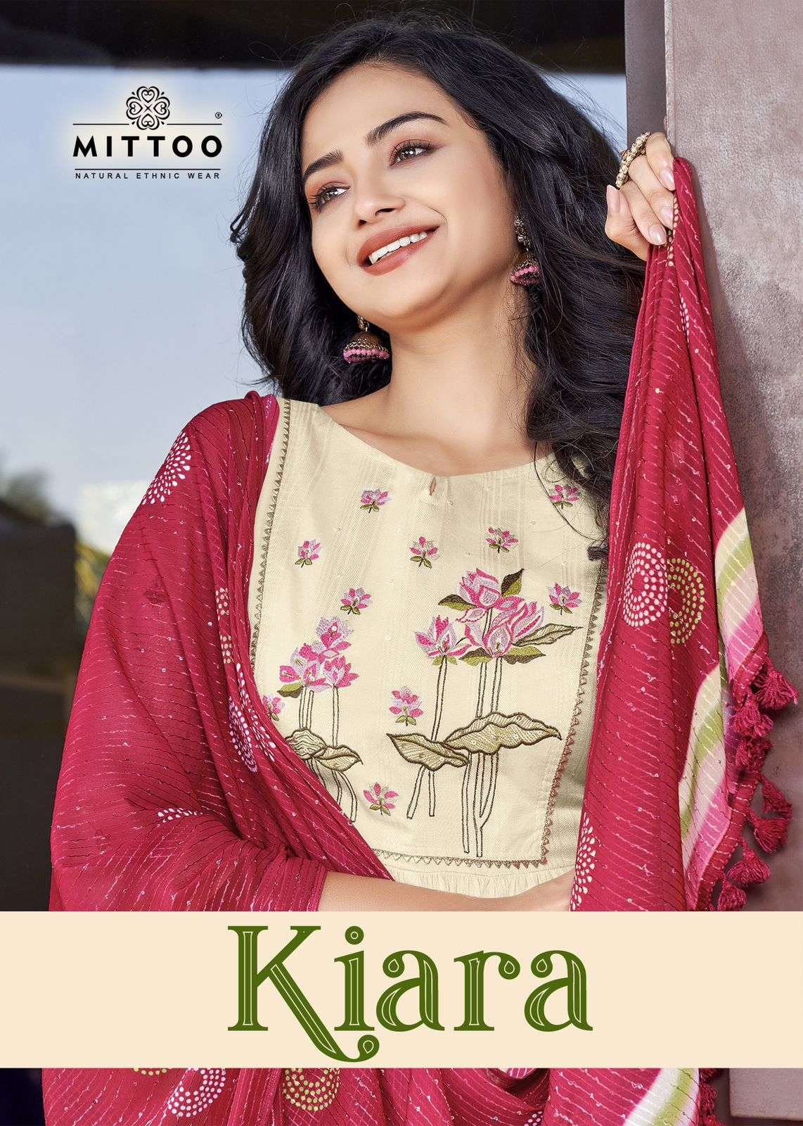 KIARA BY MITTOO 1001 TO 1006 SERIES RAYON STITCHED DRESSES