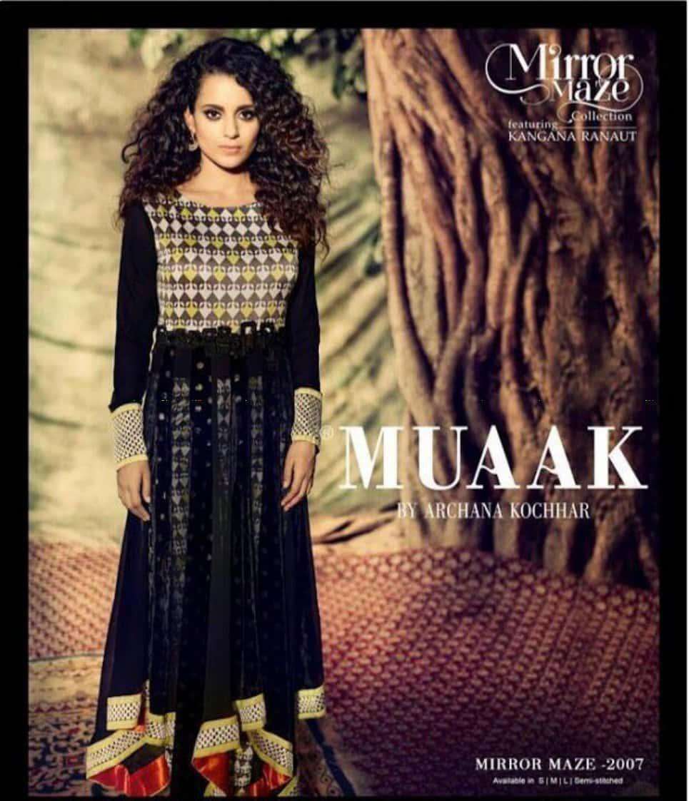 MUAAK BY JINAAM 2001 TO 2006 SERIES PURE GEORGETTE FANCY DRESSES