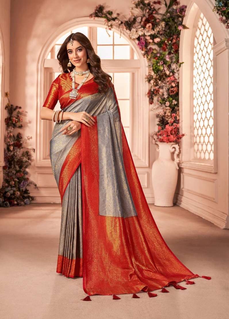 PANACHE VOL-5 BY BHUMI 1983 TO 1990 SERIES DESIGNER SILK PRINT SAREES