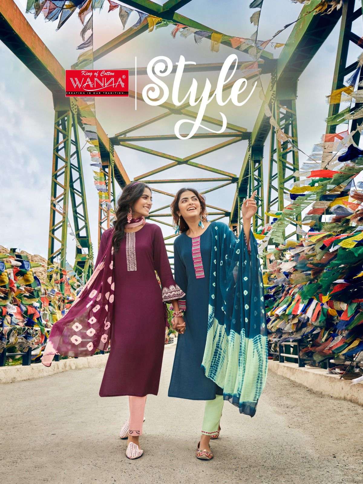 STYLE BY WANNA LOOKS 1001 TO 1006 SERIES PURE RAYON DRESSES