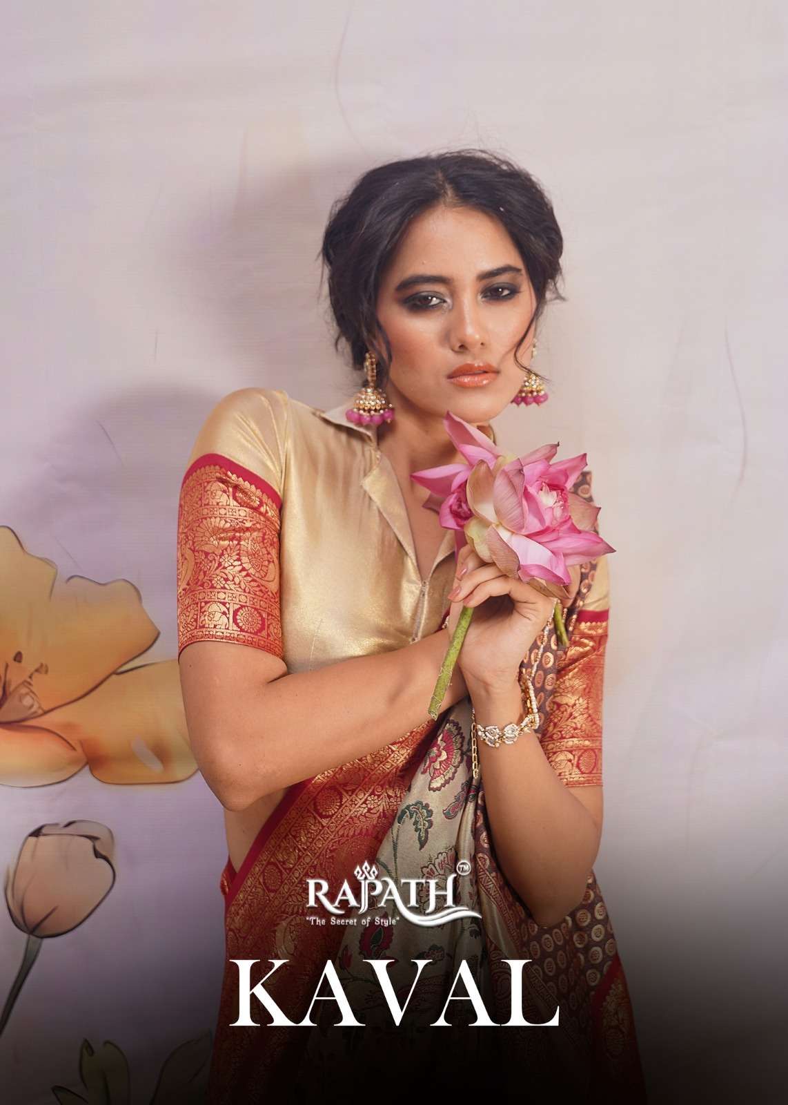 KAVAL BY RAJPATH 193001 TO 193006 SERIES DESIGNER FANCY SILK SAREES