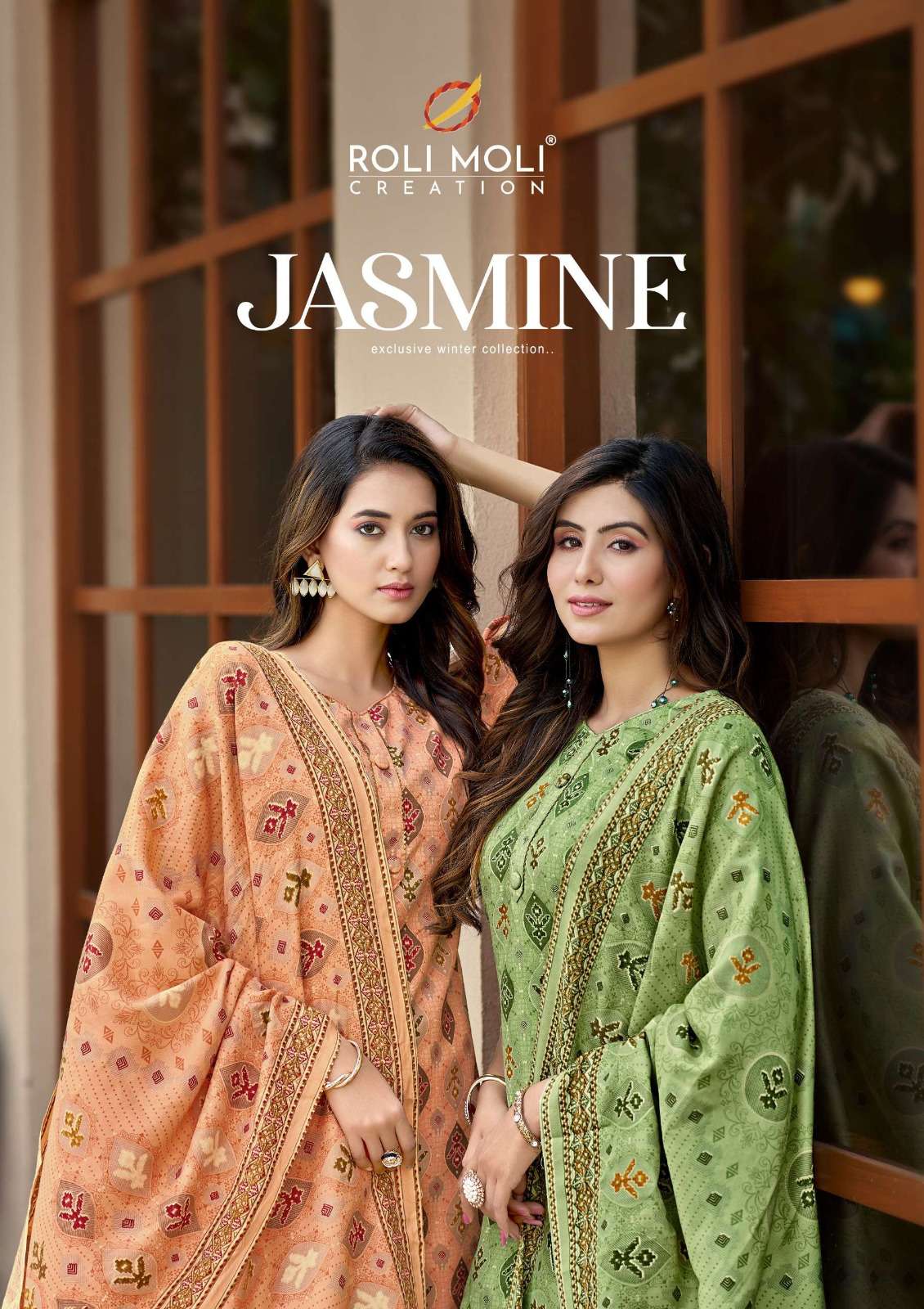 JASMINE BY ROLI MOLI 1001 TO 1008 SERIES SOFT PASHMINA DRESSES