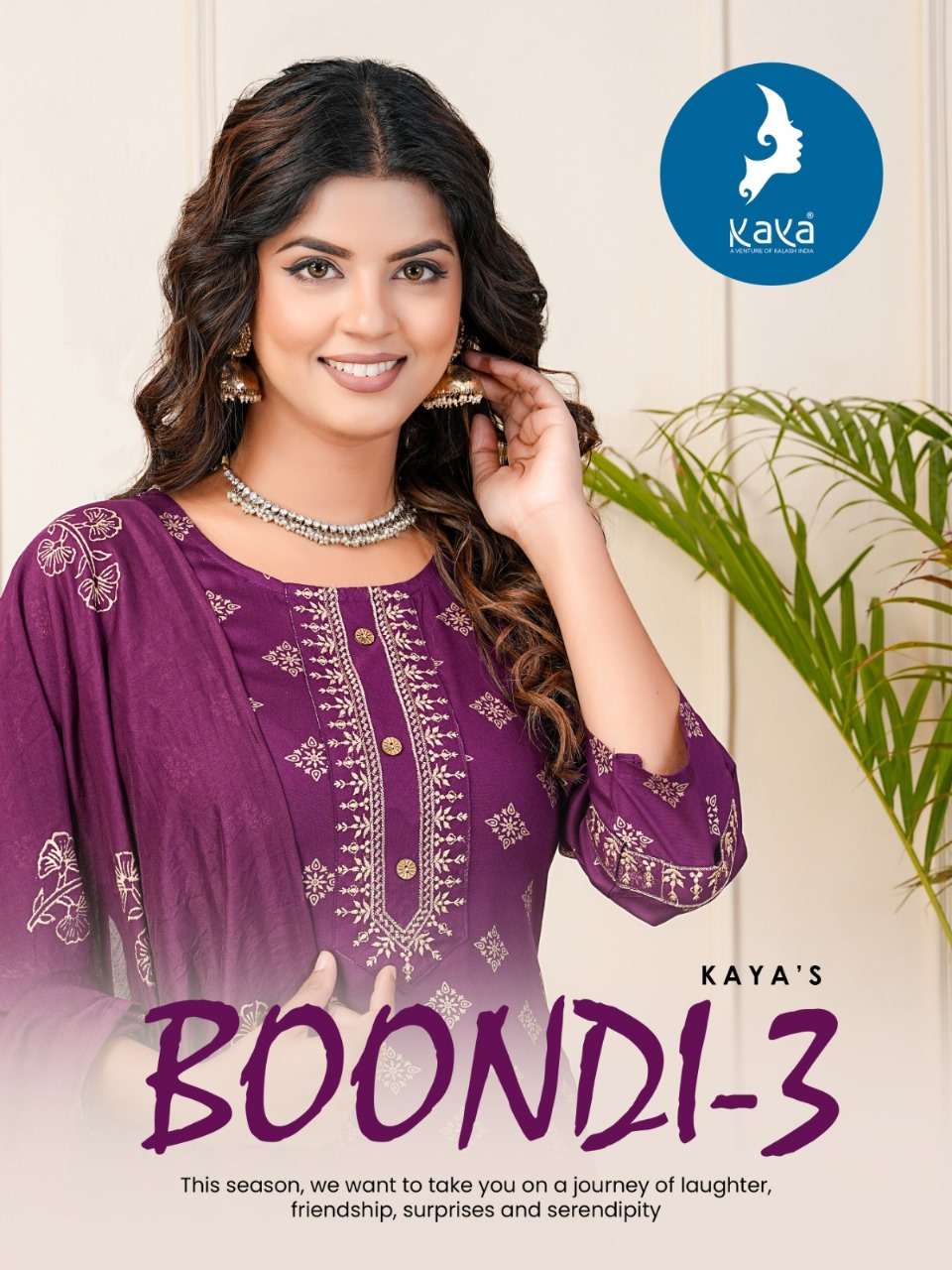 BOONDI VOL-03 BY KAYA 01 TO 08 SERIES DESIGNER RAYON PRINTED DRESSES