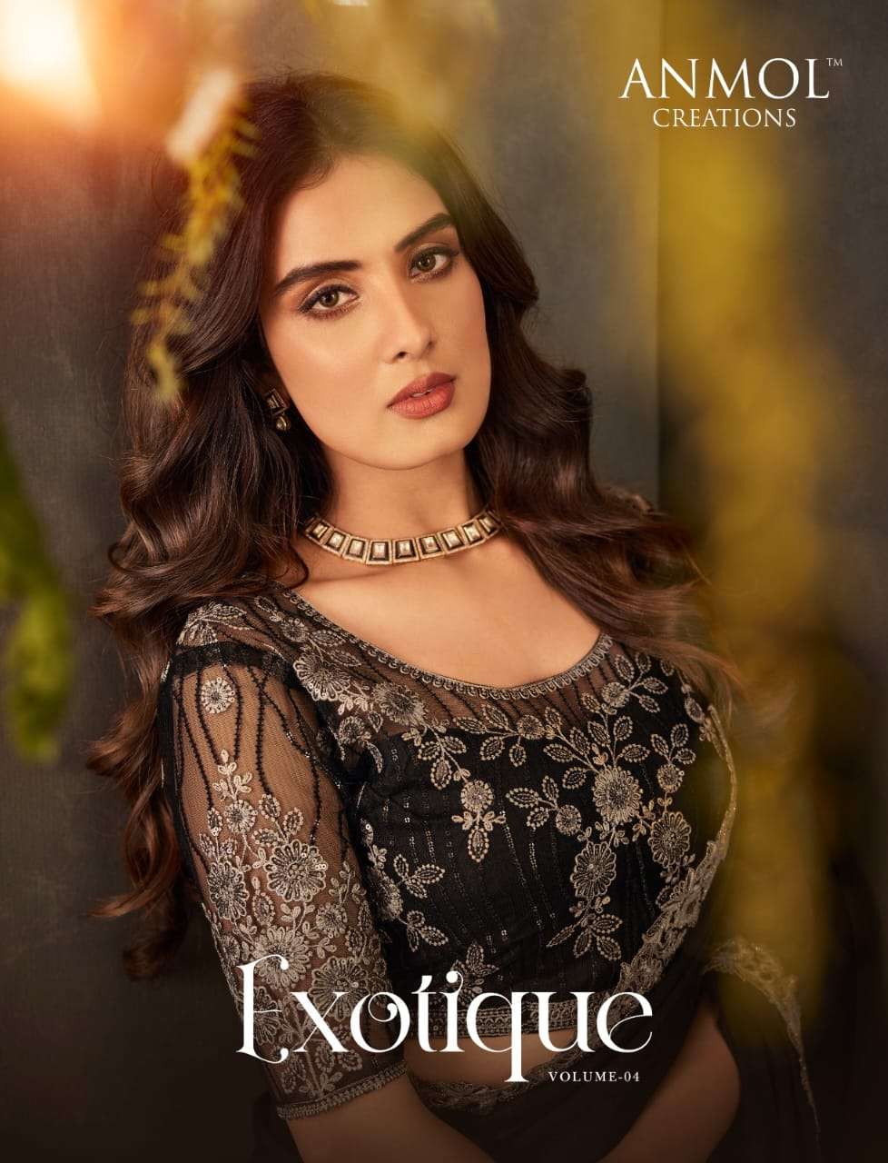 EXOTIQUE VOL-04 BY ANMOL CREATIONS 9101 TO 9116 SERIES DESIGNER FANCY SAREES
