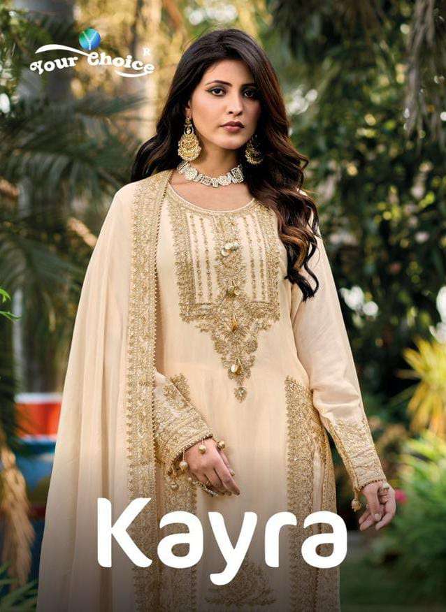 KAYRA BY YOUR CHOICE 1001 TO 1002 SERIES HEAVY CHINON PREMIUM DRESSES