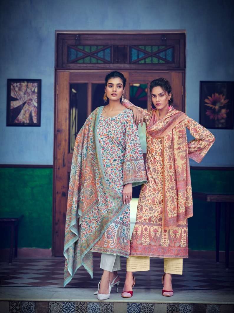 RAHAT BY FIDA 1001 TO 1006 SERIES DESIGNER COTTON FANCY PRINTED DRESSES