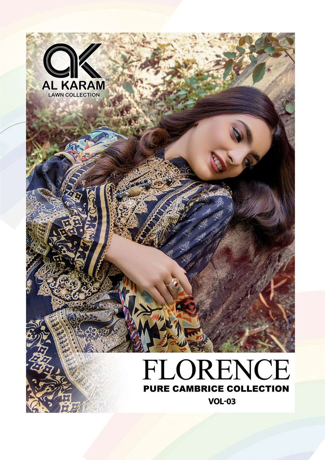 FLORENCE VOL-03 BY AL KARAM 1001 TO 1006 SERIES HEAVY COTTON PRINT DRESSES