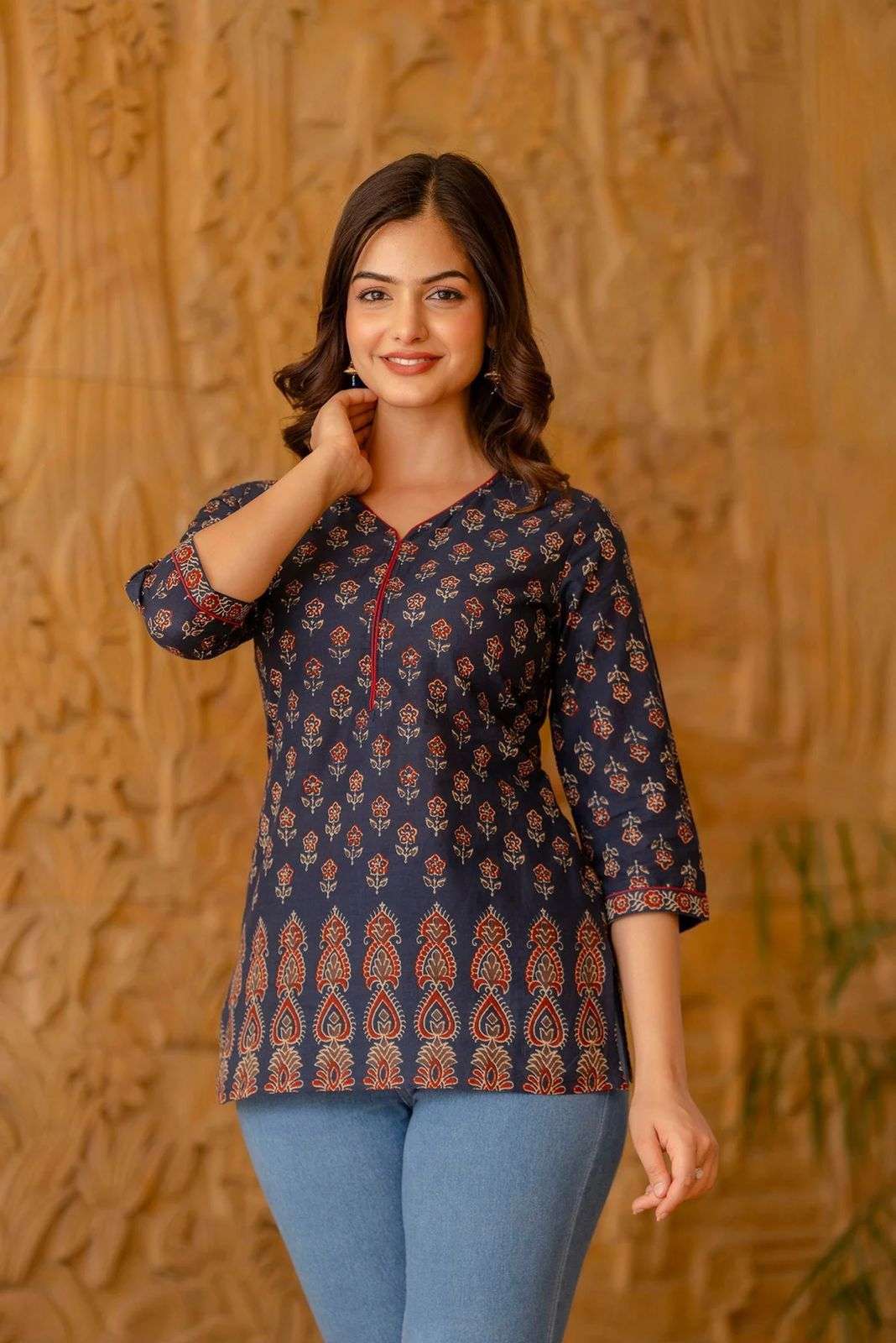 KAMAKSHI VOL-157 BY ASLIWHOLESALE DESIGNER FACNY PURE COTTON PRINTED TOPS