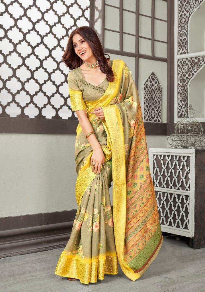 KISNA BY SIR BY ASLIWHOLESALE  FANCY EXCLUSIVE SAREES