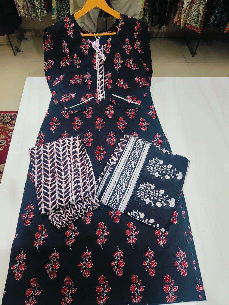 MANNAT SERIES BY ASLIWHOLESALE 01 TO 19 PRINTED COTTON STITCHED DRESSES