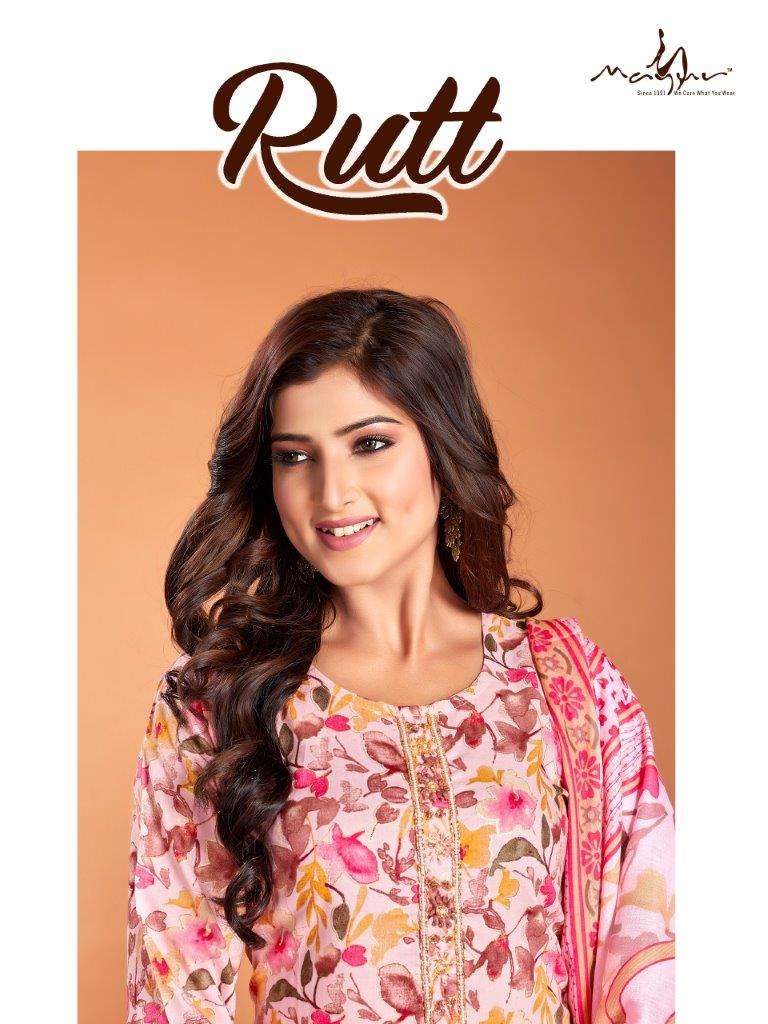 RUTT VOL-1 BY ASLIWHOLESALE 01 TO 04  STICTHED PRINTED KURTIS 