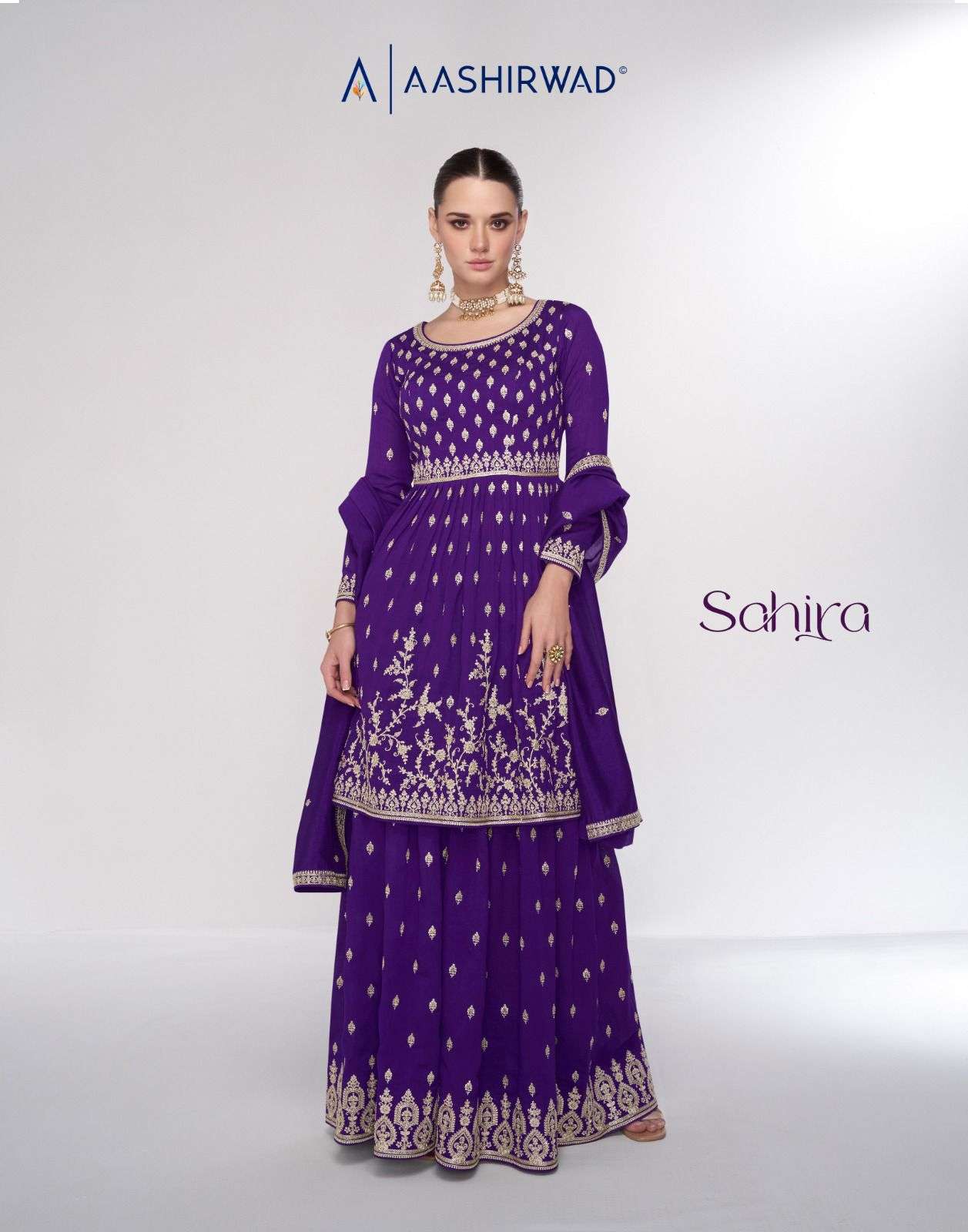 SAHIRA BY AASHIRWAD CREATION 9930 TO 9931 SERIES DESIGNER PREMIUM SILK DRESSES
