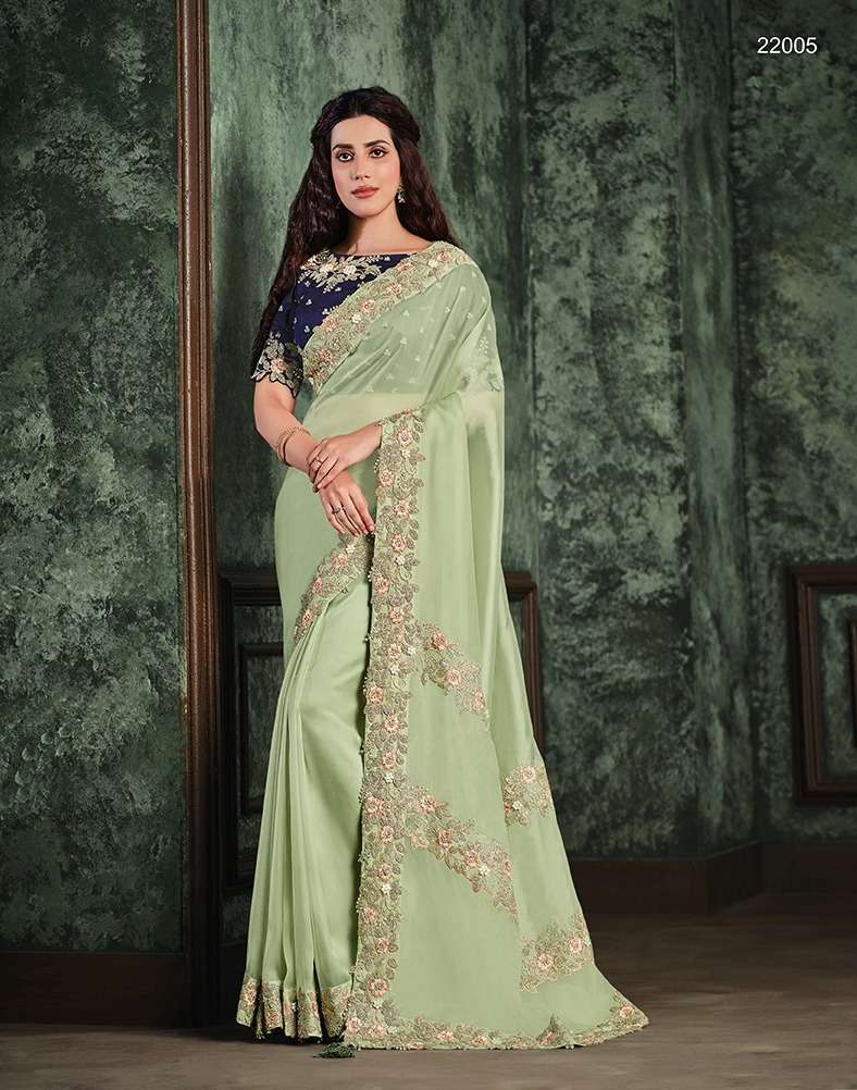 SHAIRA BY MAHOTSAV DESIGNER FANCY ORGANZA AND GEORGETTE PRINTED SAREES