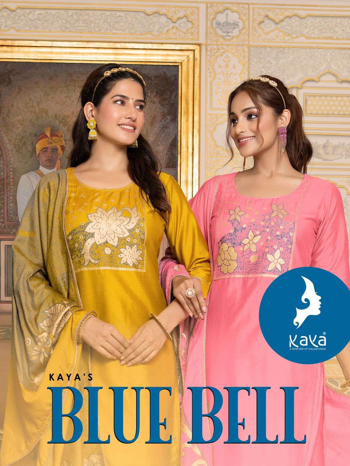 BUY ONLINE KAYA BRAND CATALOGUES OF KURTIS AT WHOLESALE PRICE