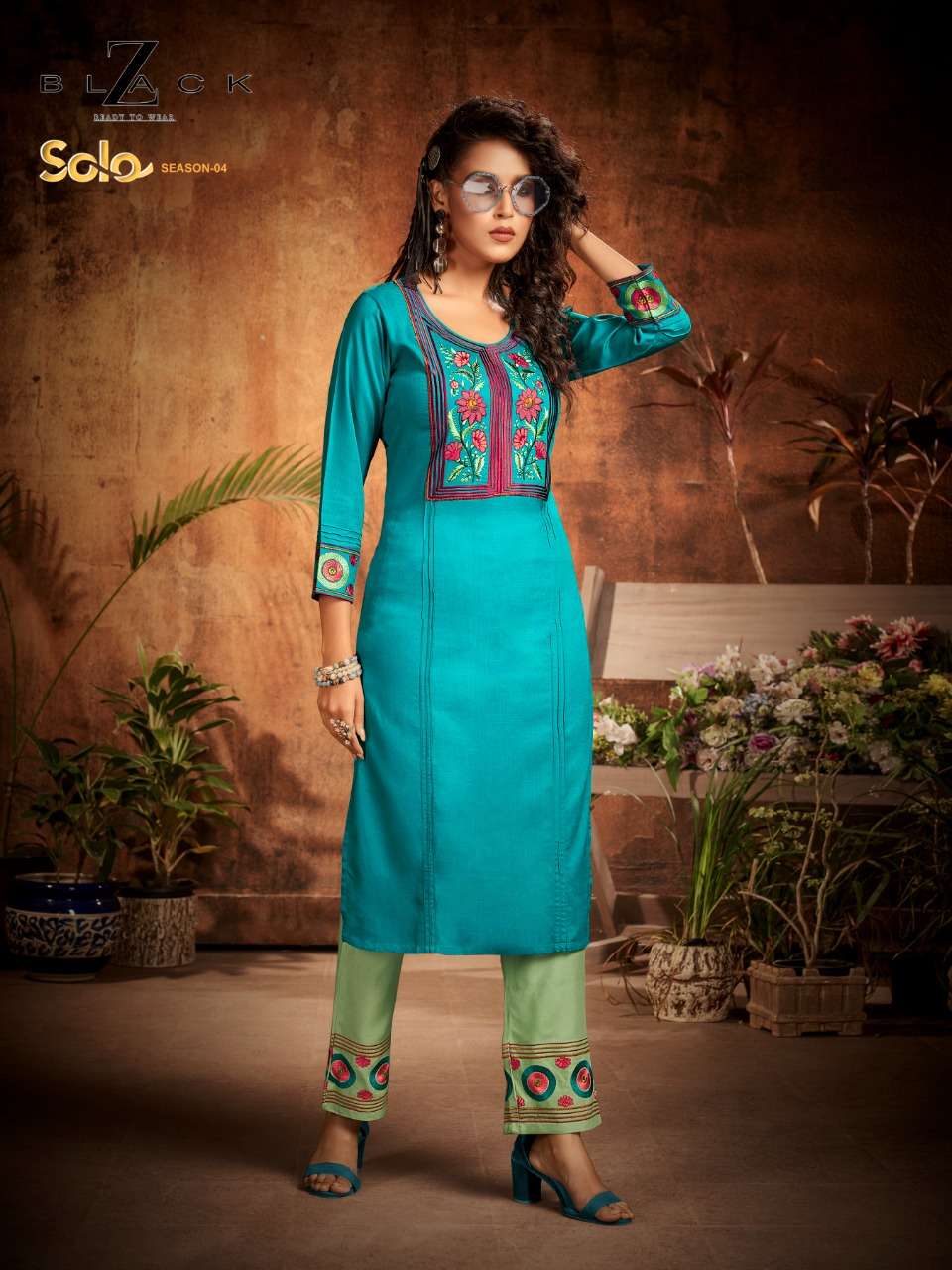 Zara Studio Vol 27 Georgette Stylish Designer Wear Kurti