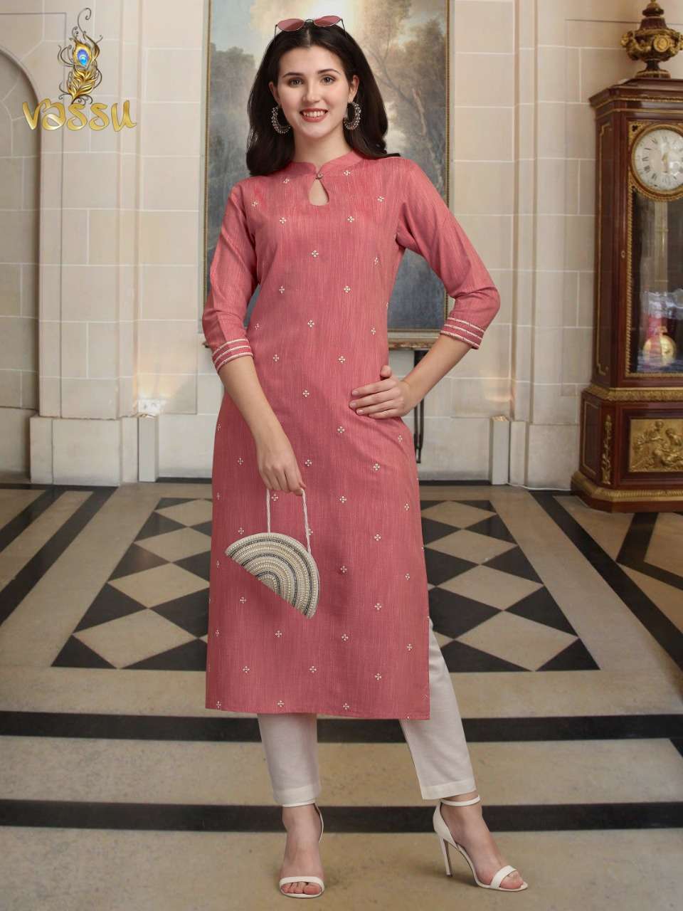 Buy TIPS & TOPS Cotton Candy Vol 5 Designer Kurti Pant New Collection  online 6Pc Set to Set 2023 - Eclothing