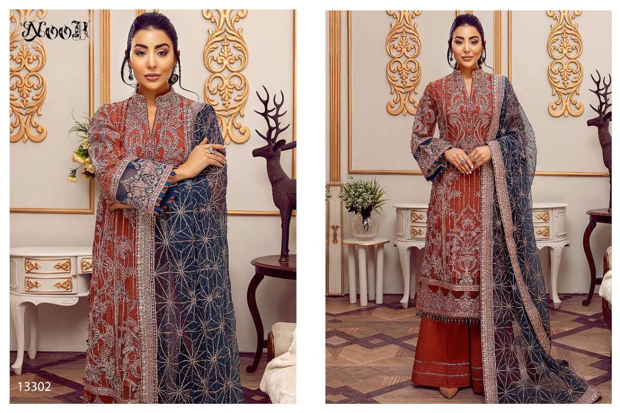 Noor sahiba dress discount material