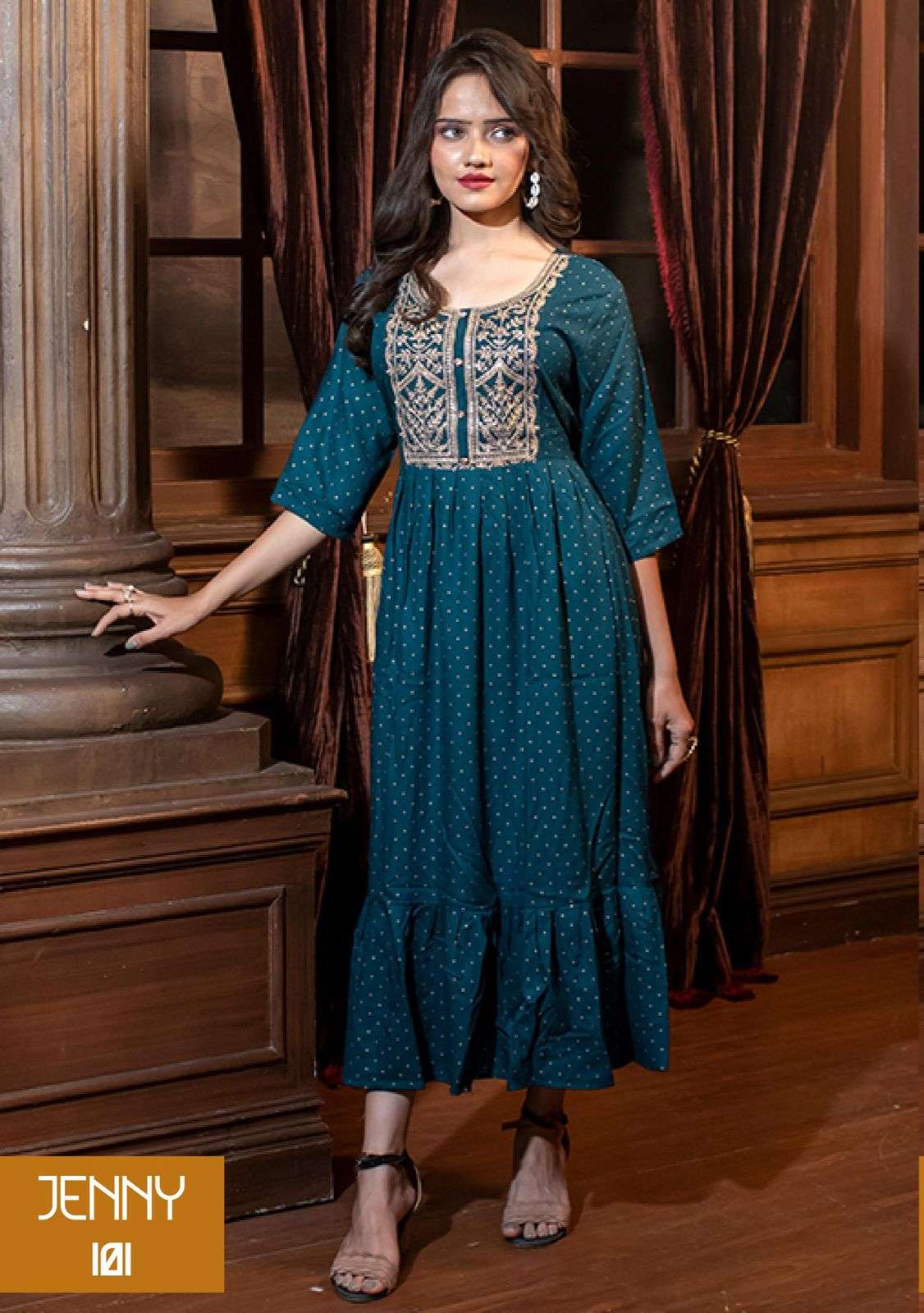 Designer Anarkali Kurtas Sets S Kurti - Buy Designer Anarkali Kurtas Sets S  Kurti online in India