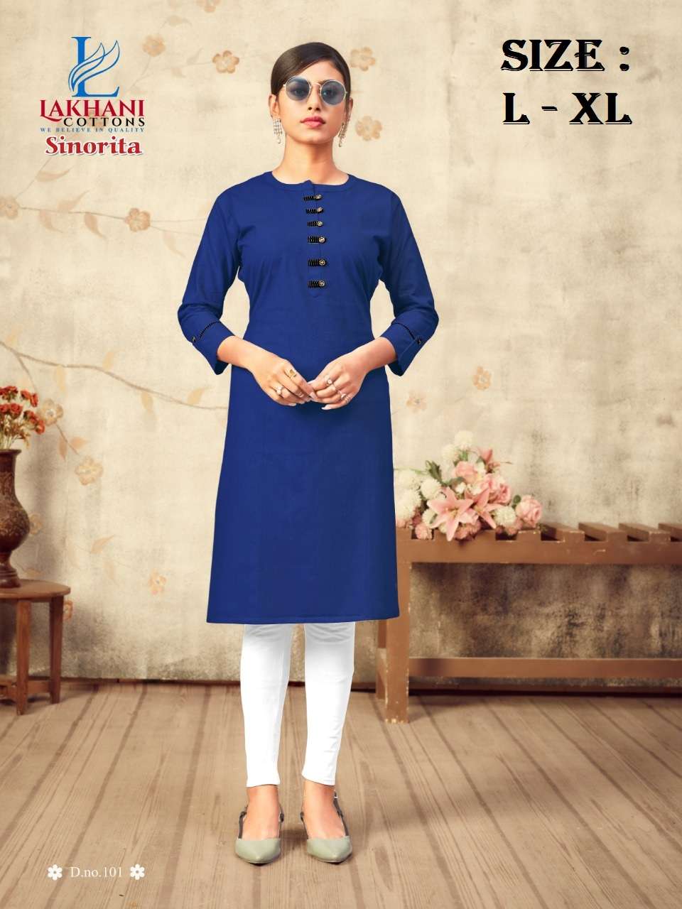 Blue Hills Solid Vol 10 Ethnic Wear Designer Kurti Catalog