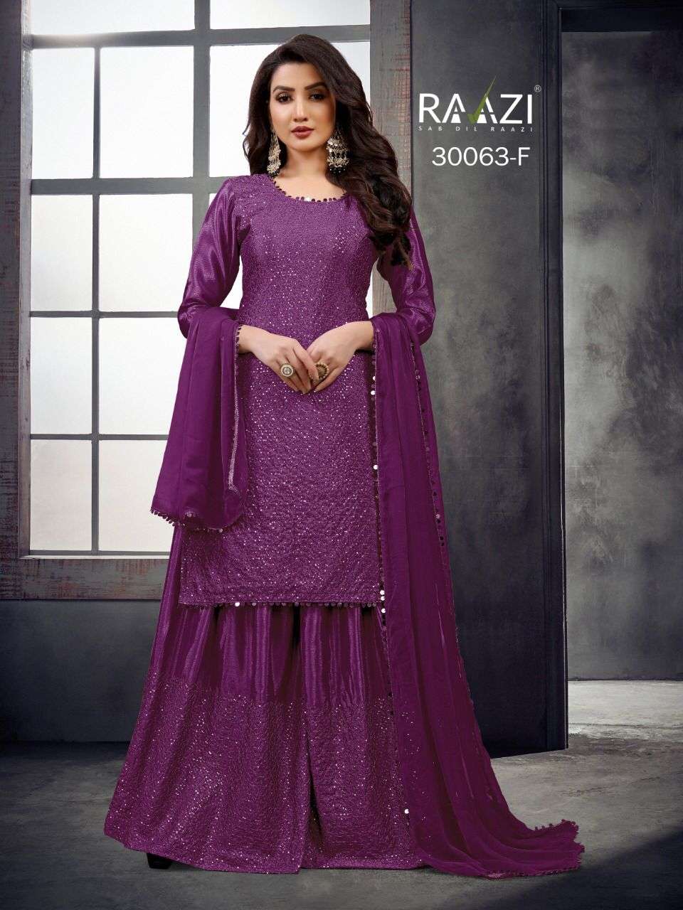 DILBARO 30063 COLOURS BY RAAZI DESIGNER DRESSES