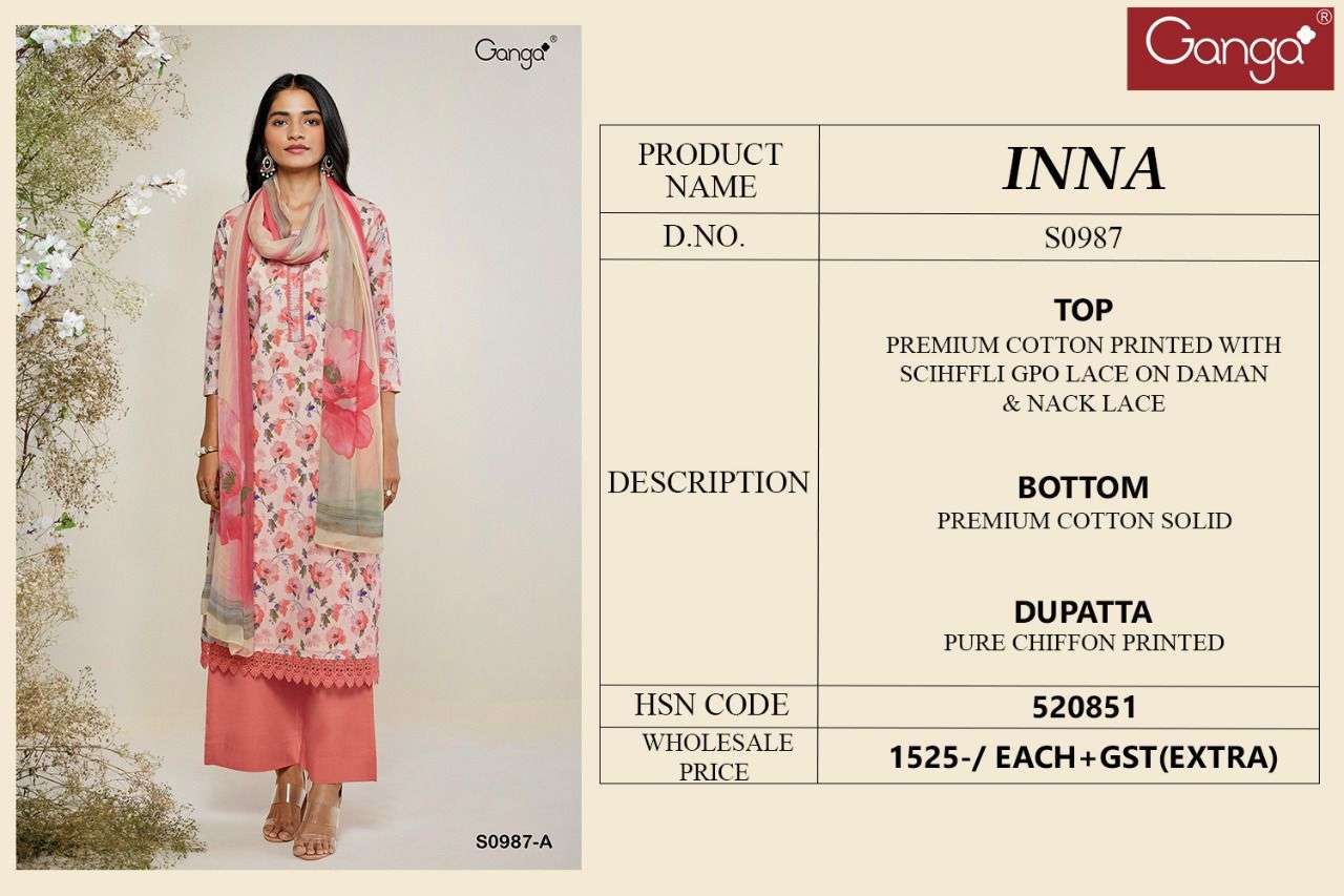 Inna 987 Ganga Fashion Asliwholesale Fabric Details 0 2022 06 09 13 45 16