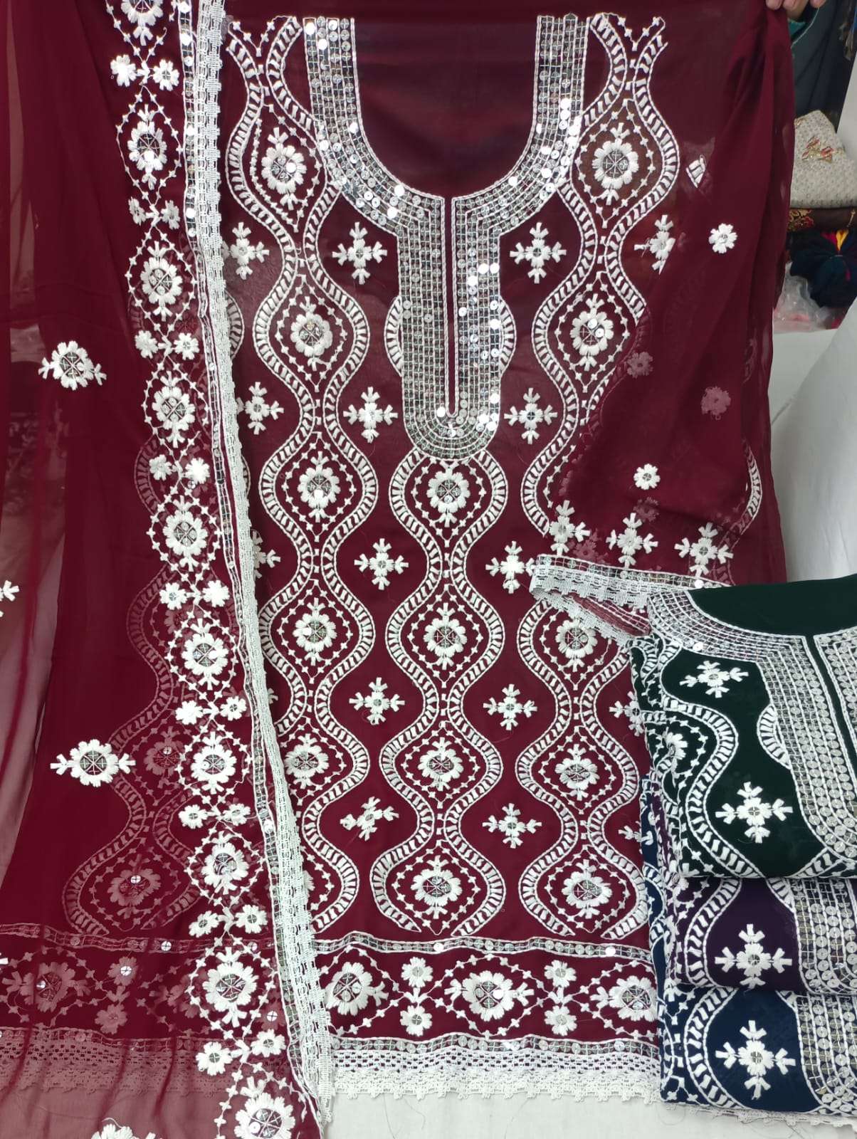 Gota work outlet dresses 2019