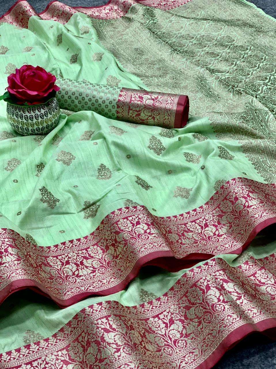 DEVYANI BY ASLIWHOLESALE 1001 TO 1006 SERIES BANARASI SILK SAREES