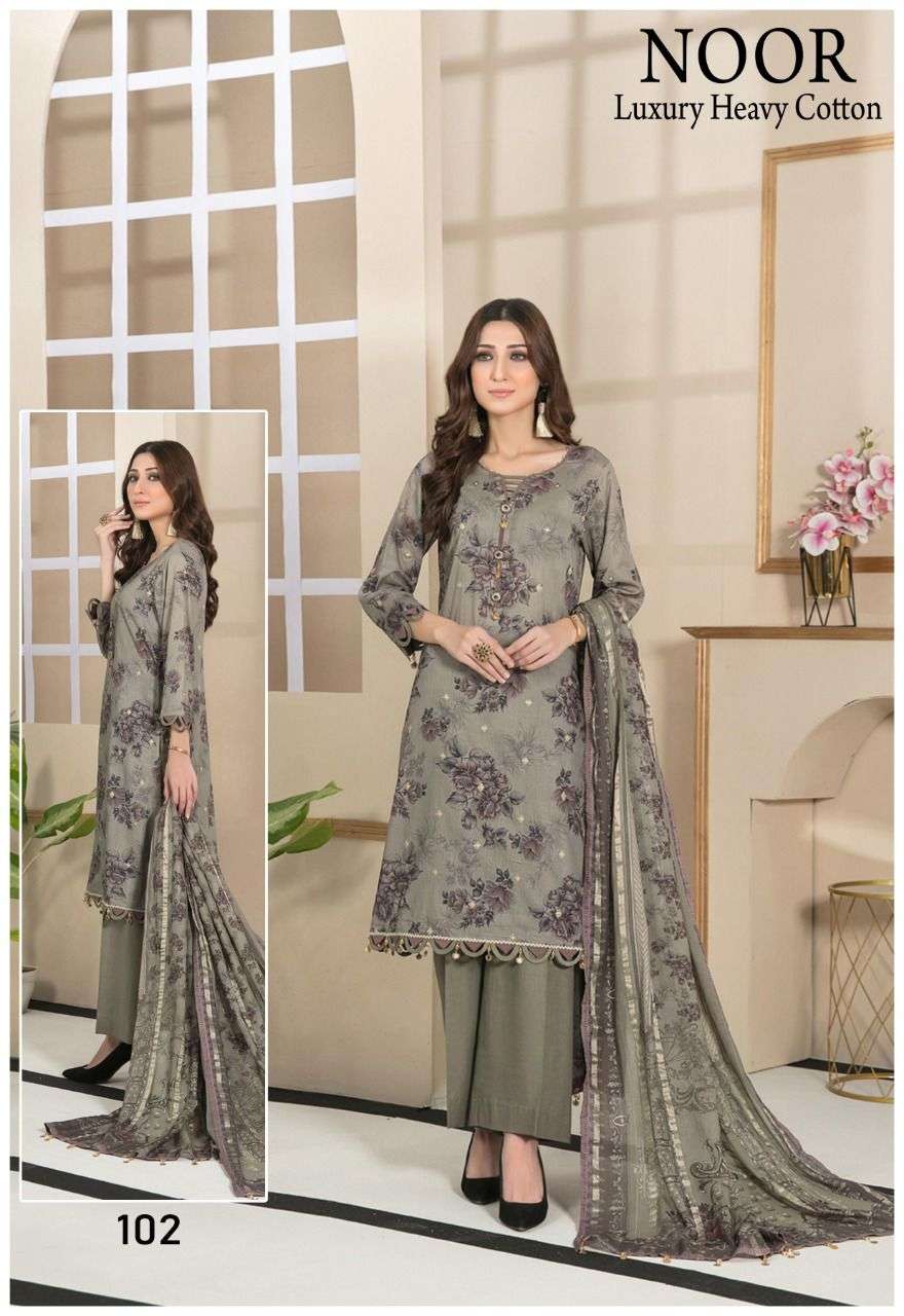 Noor sahiba cotton suit on sale