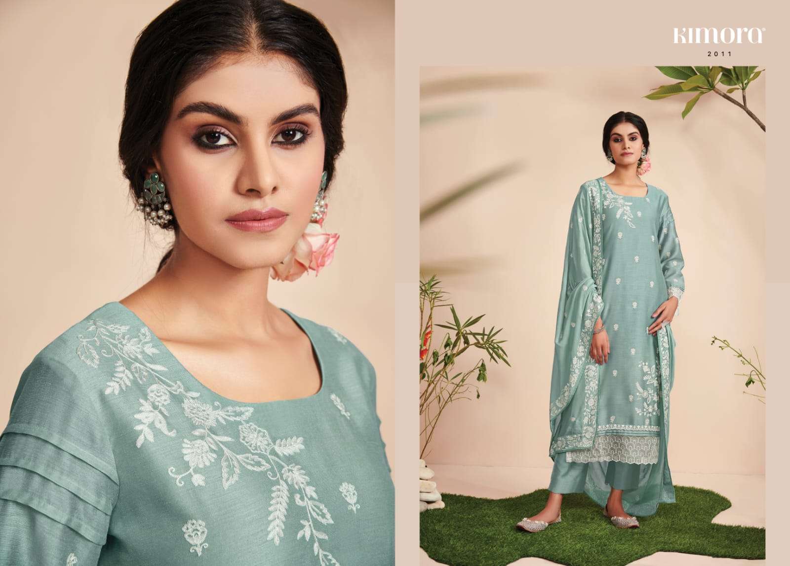 DHAAGA BY KIMORA 2011 TO 2018 SERIES HEAVY DESIGNER SLUB SILK DRESSES