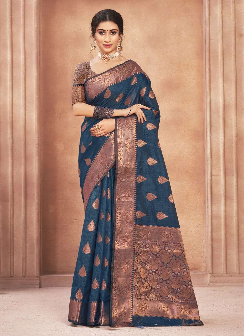 Aura cotton silk sarees online store