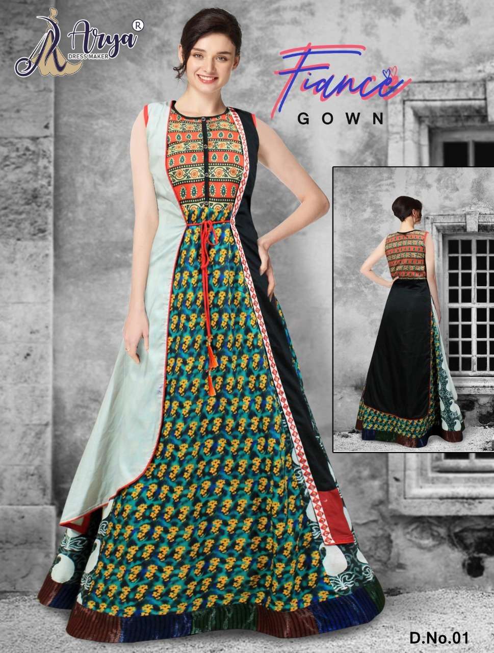 Ethnic Long Gown Design Images 2022 | Long gown design, Long frock designs,  Anarkali dress pattern