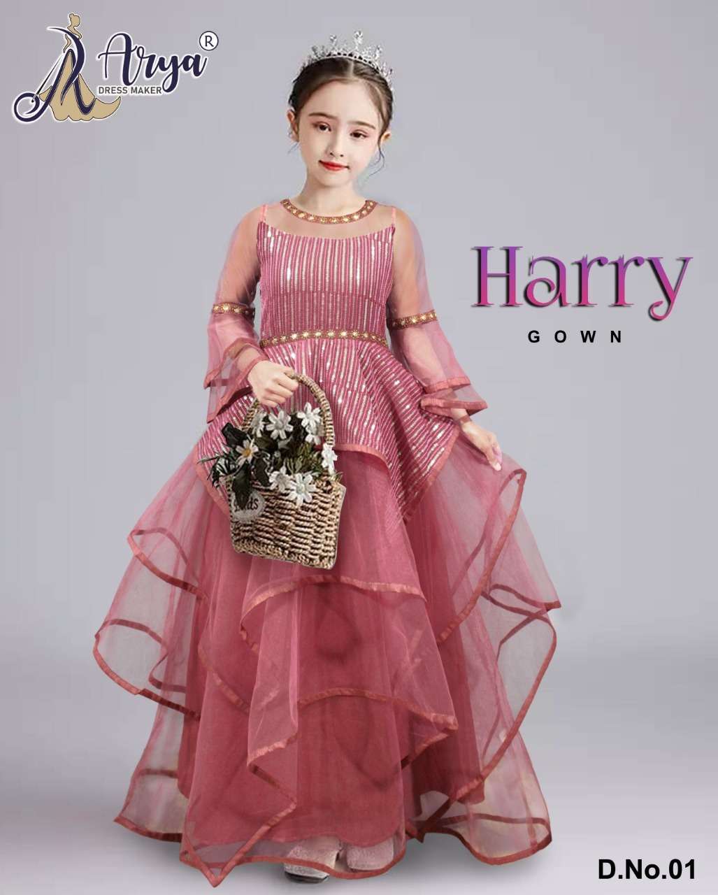 sequence frock design