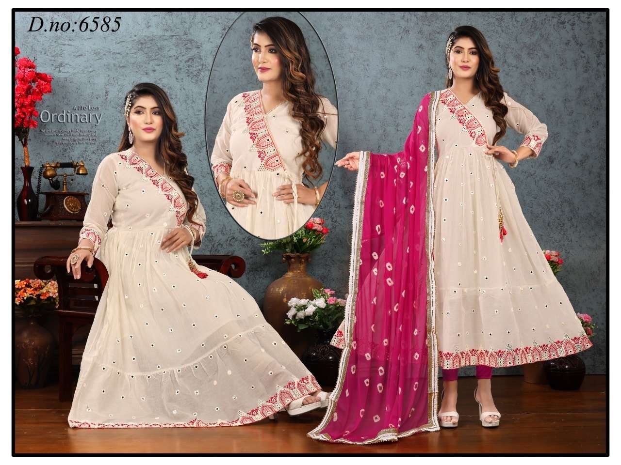 Mugdha art shop studio anarkali dresses