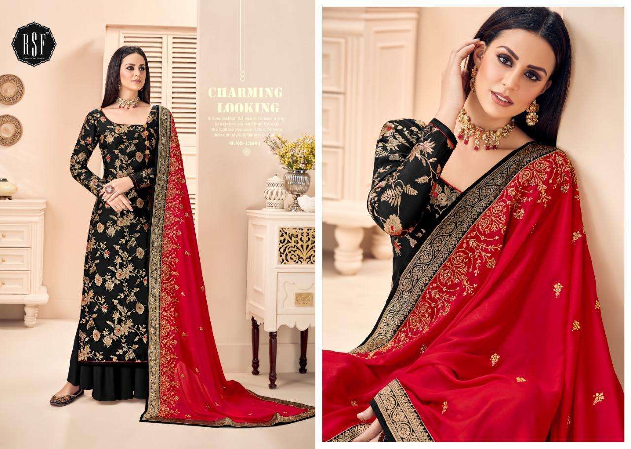 Pure Banarasi Soft Silk Anarkali Gown – Orgenza Store