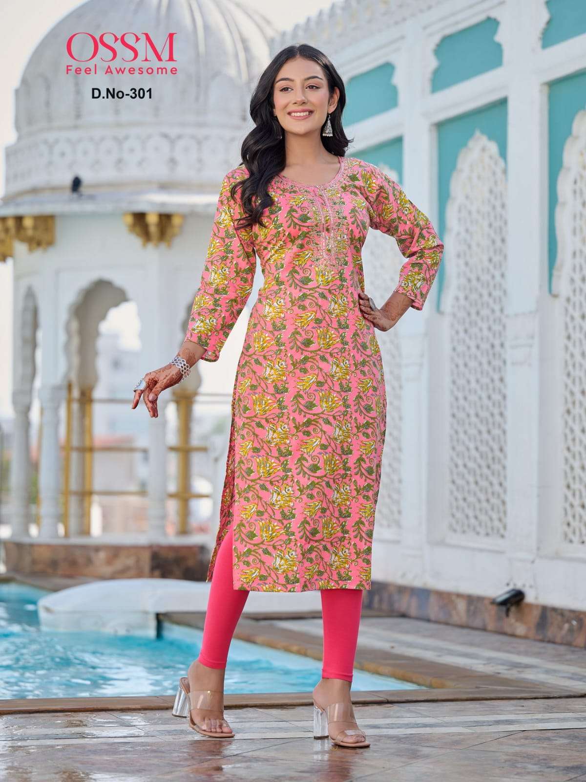 BALAJI EMPORIUM PRESENTS SUMMER VOL-1 2001-2006 SERIES COTTON LONG KURTIS  COLLECTION AT WHOLESALE RATES N437