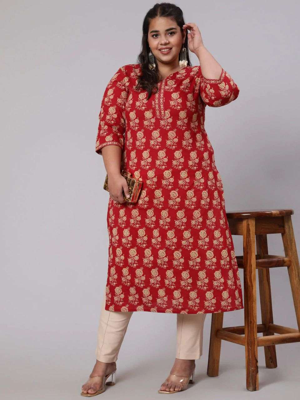 Buy online Women's Flared Kurta from Kurta Kurtis for Women by Angiya for  ₹1299 at 57% off | 2024 Limeroad.com