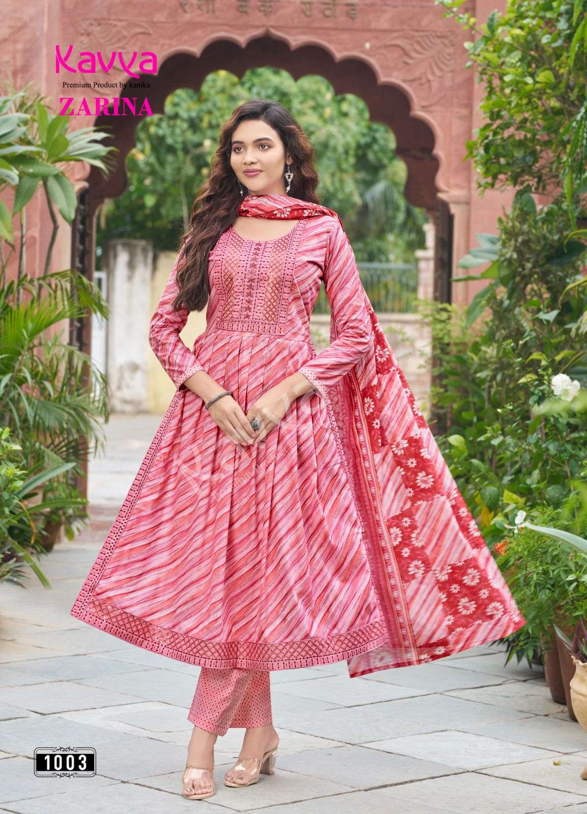 KAVYA ZARINA VOL-1 BY ASLIWHOLESALE 1001 TO 1010 SERIES COTTON DRESSES